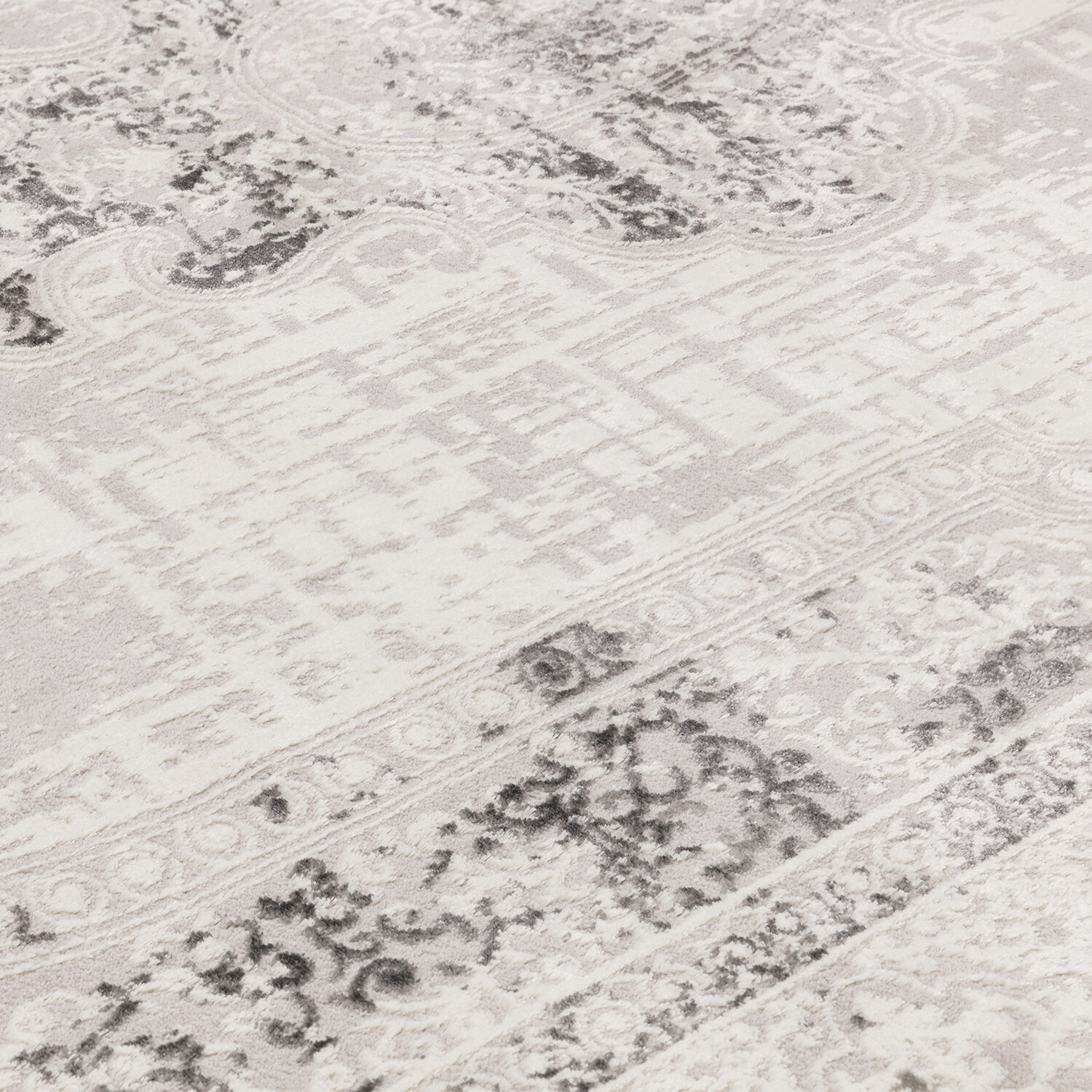 Silver Vintage Capri Rug 140 x 200cm Image 3