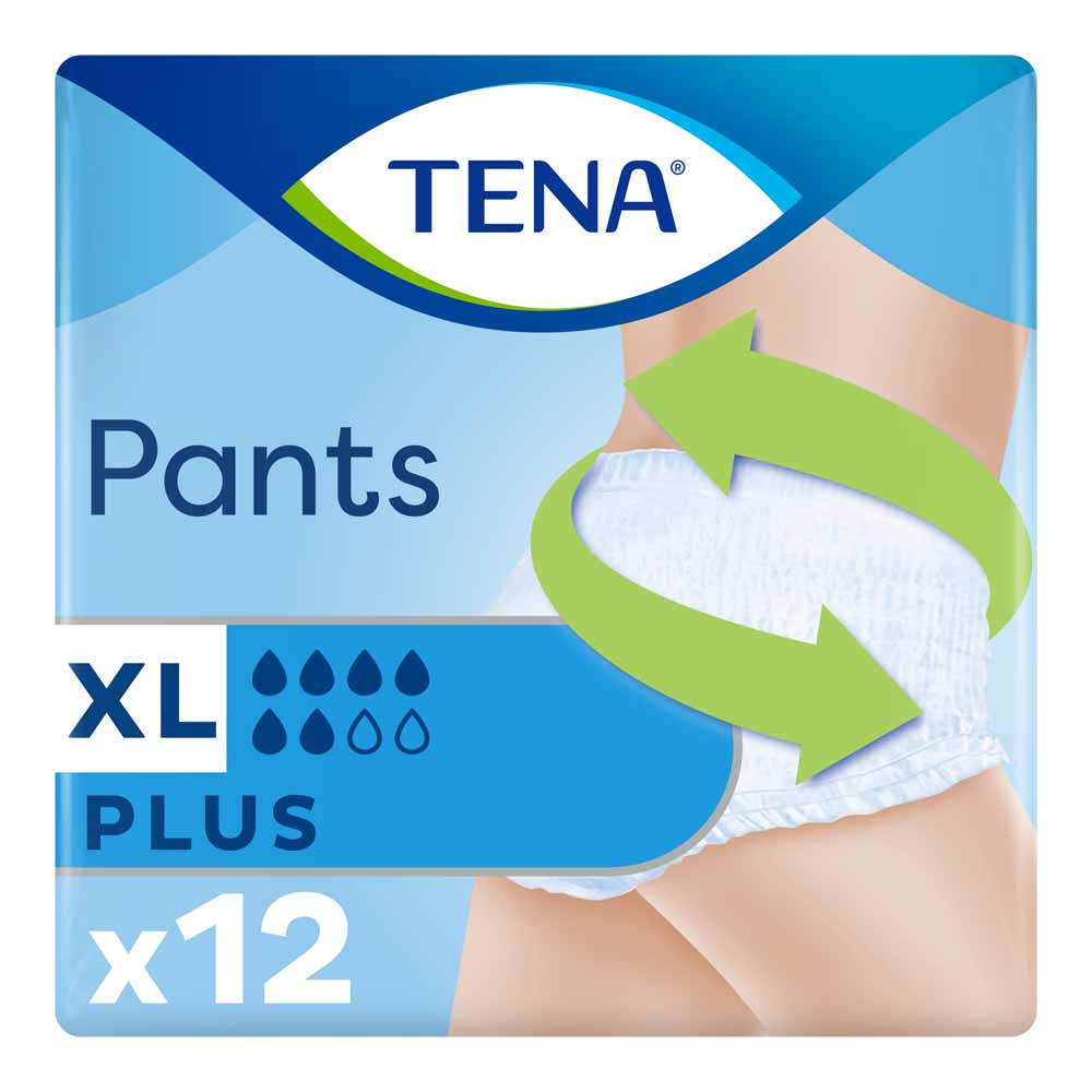 TENA Pants Plus XL 12 Pack Image