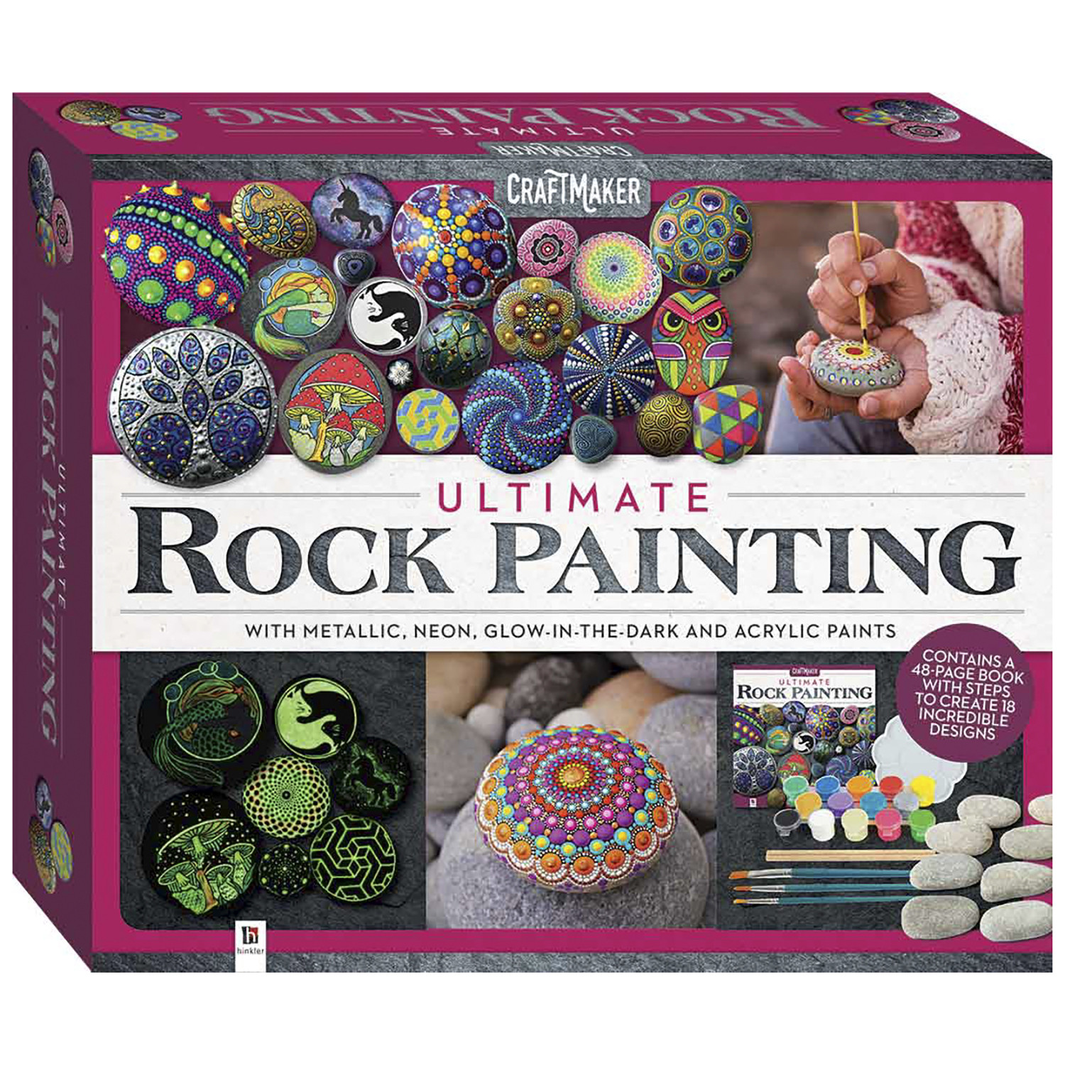 Hinkler Paint Your Own Rock Kit Image