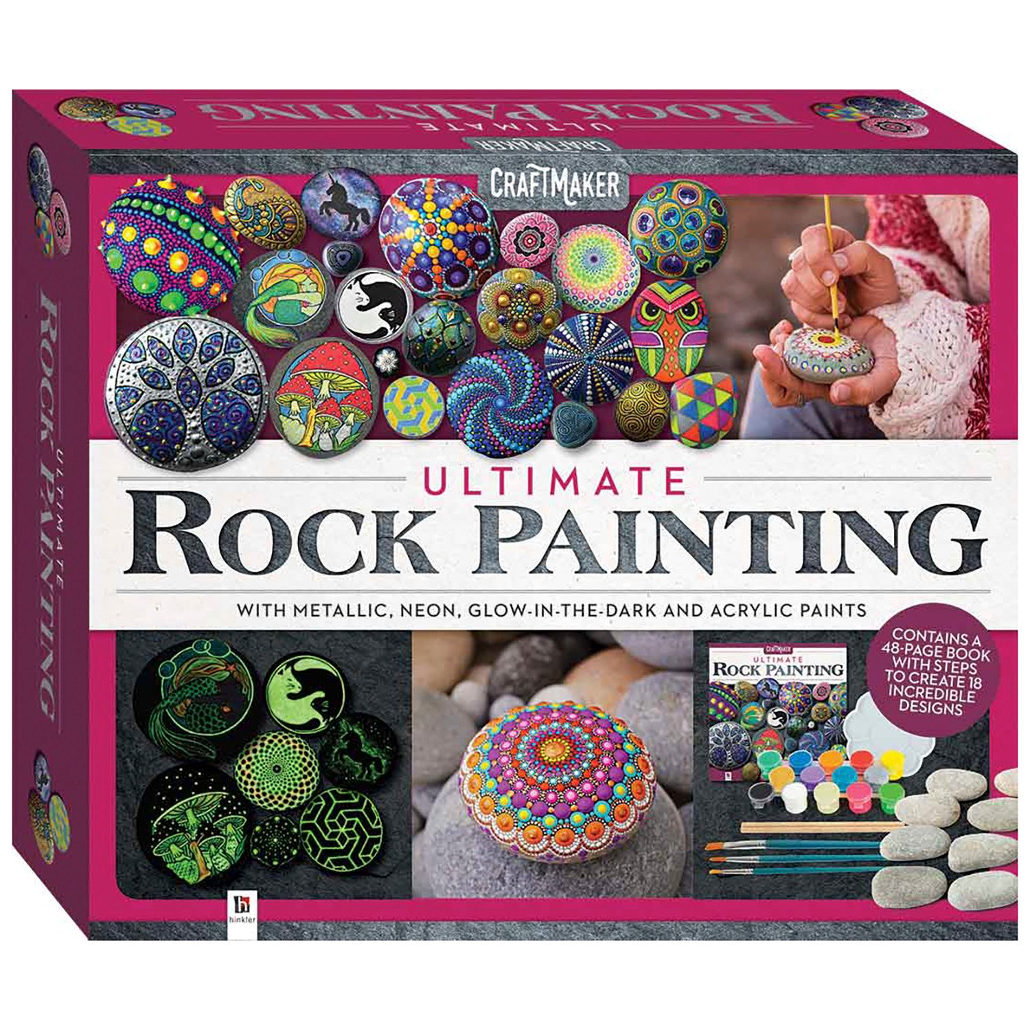 Hinkler Paint Your Own Rock Kit Image