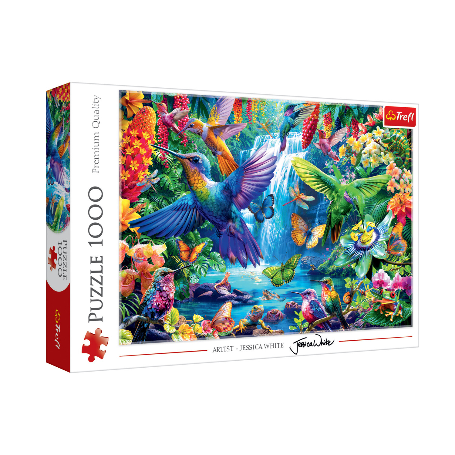 Tropical Hummingbirds 1000 Piece Jigsaw Puzzle Image 1