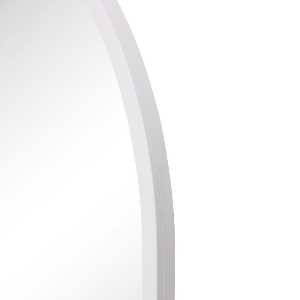 MirrorOutlet The Arcus White Arched Wall Mirror 180 x 90cm Image 6