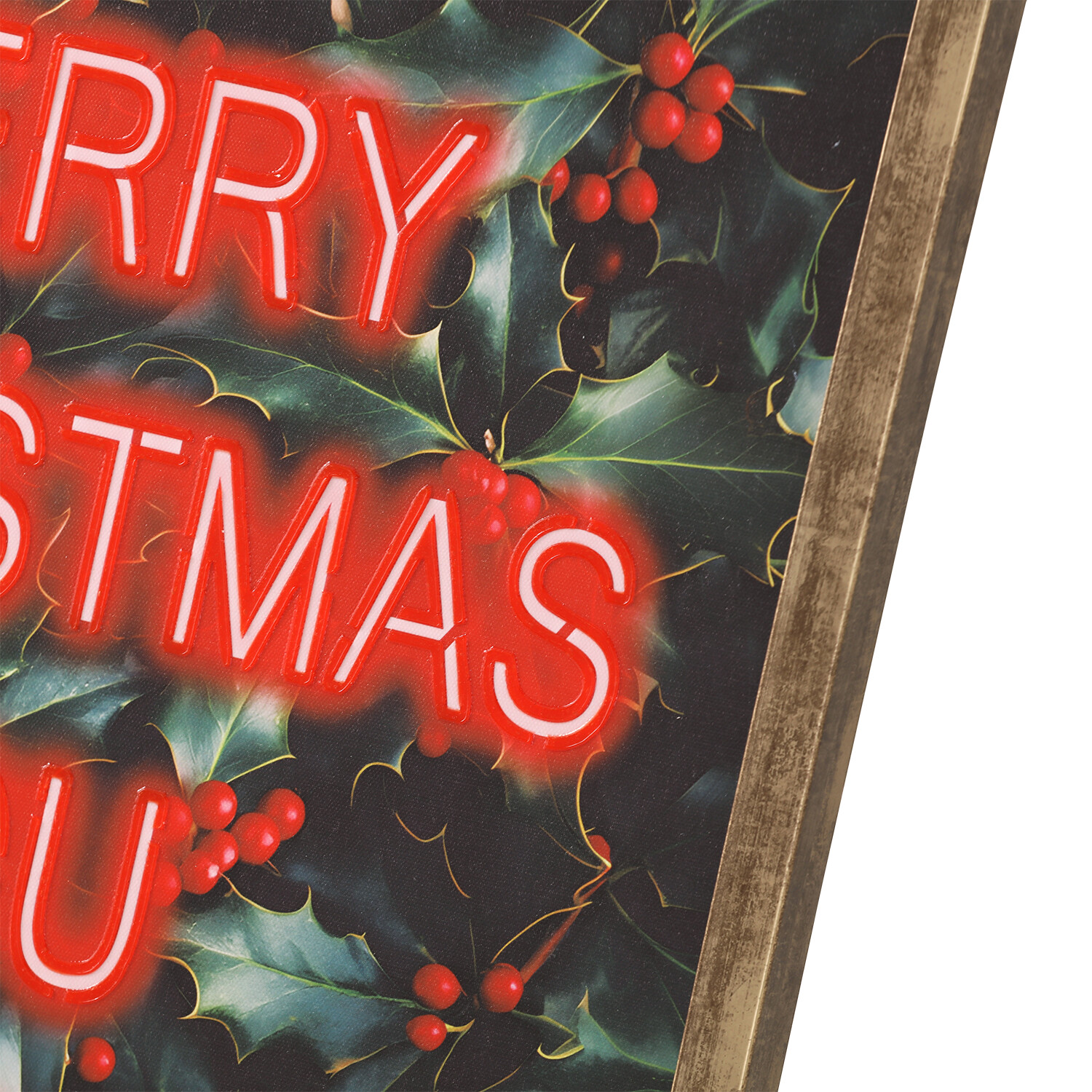 You Filthy Animal Christmas Framed ArtGreen Image 2