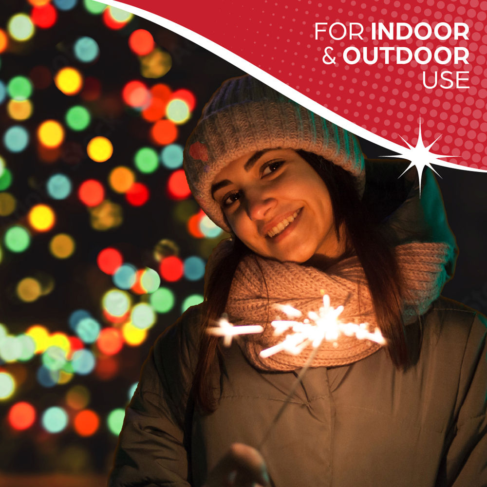 The Christmas Workshop 200 Multicolour Ultra Bright Christmas Tree Lights Image 9