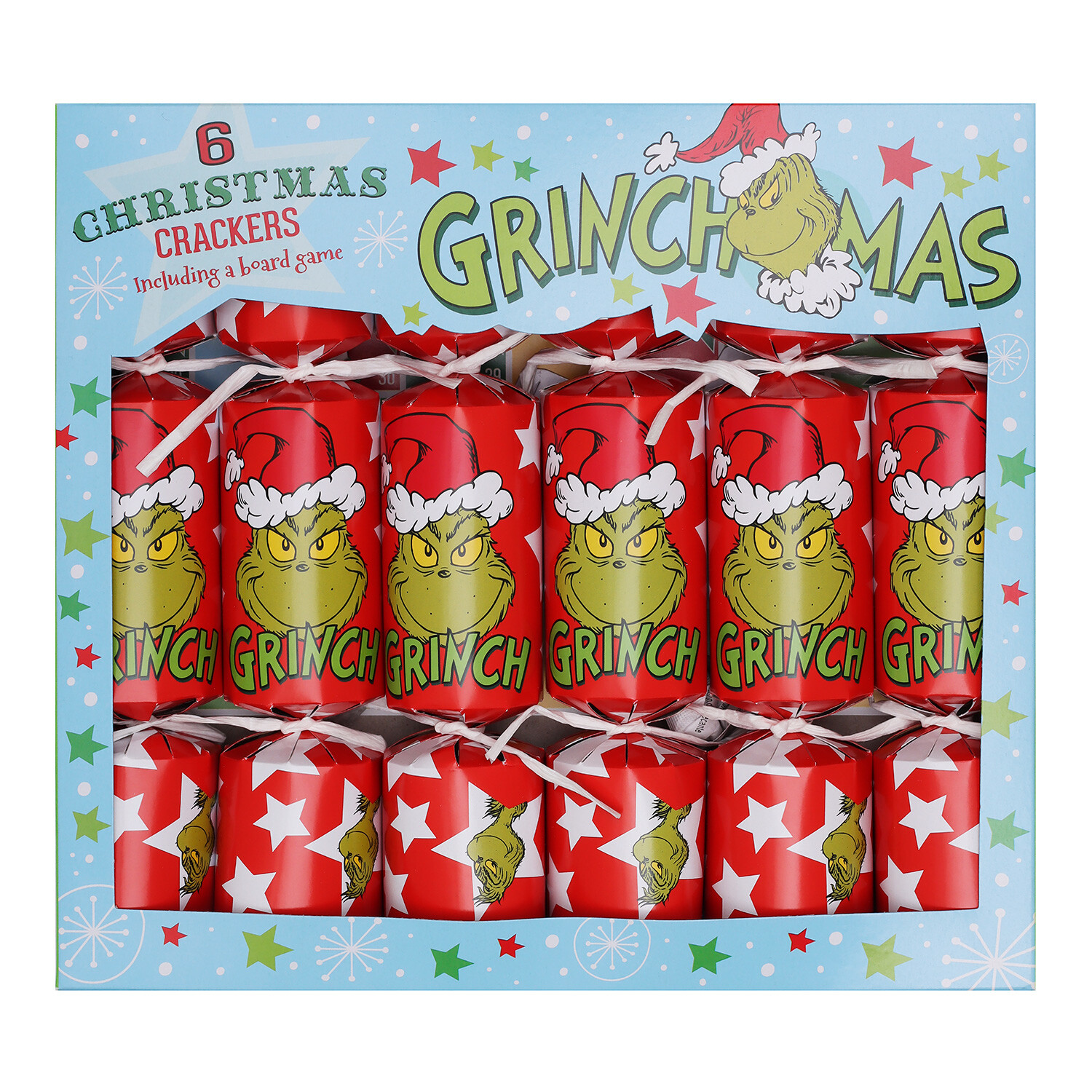 The Grinch Crackers 6 Pack Image 1