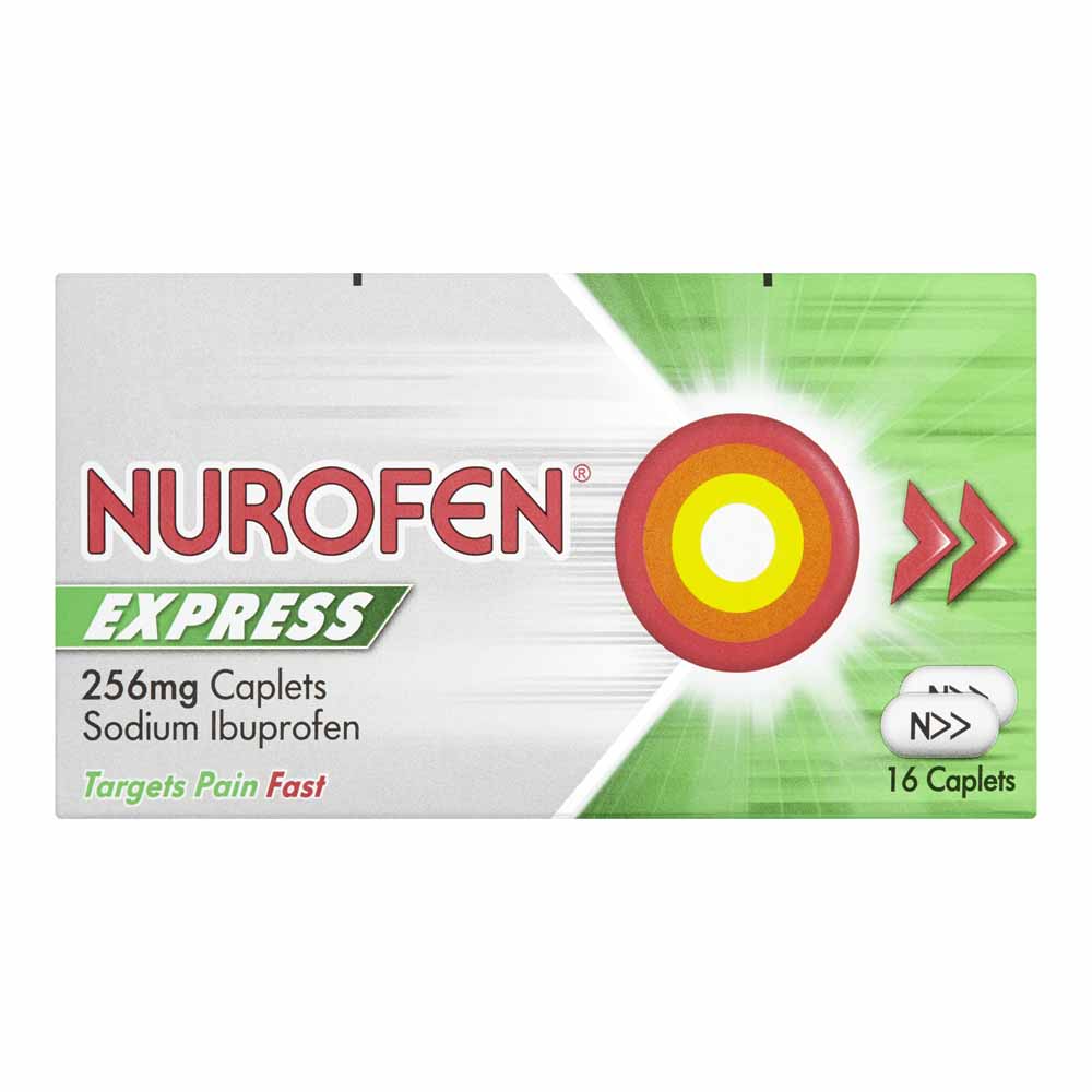 Nurofen Ibuprofen Express 16pk 200mg Image 1