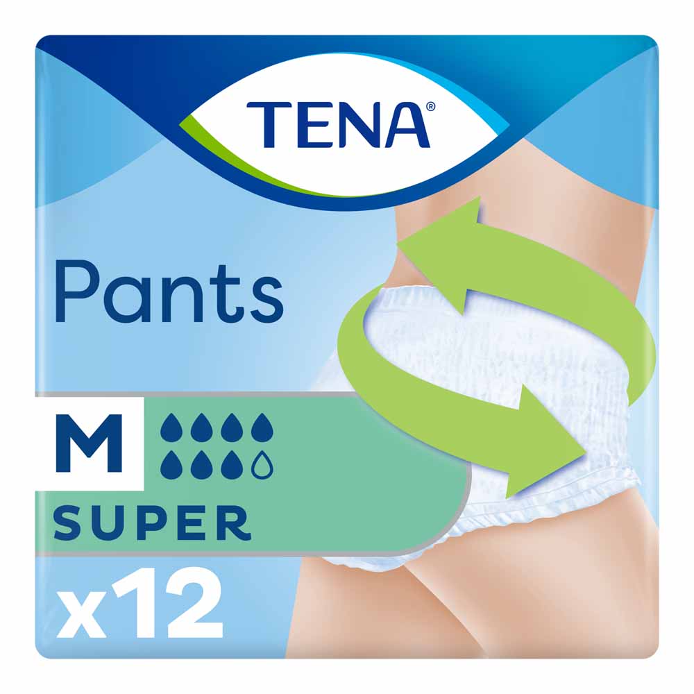 TENA Pants Super Medium 12 pack Image