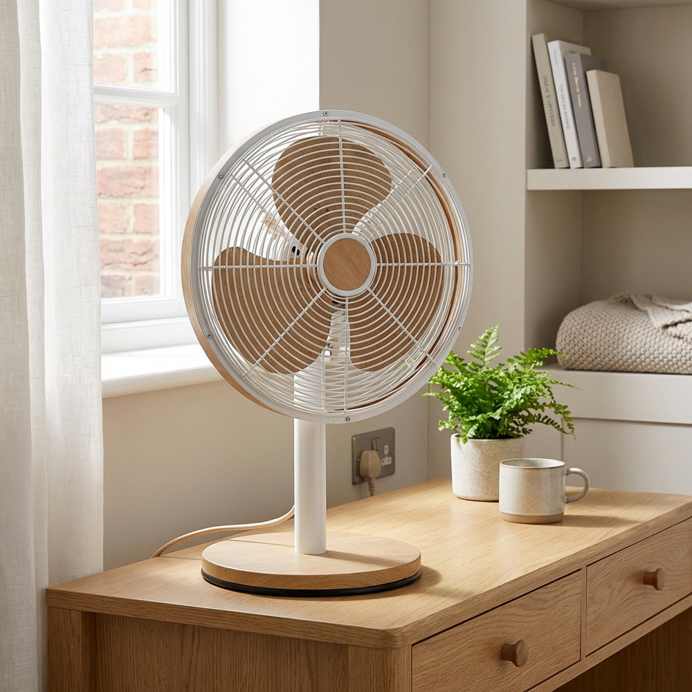 Scandi Style Desk Fan 14 inch Image 8