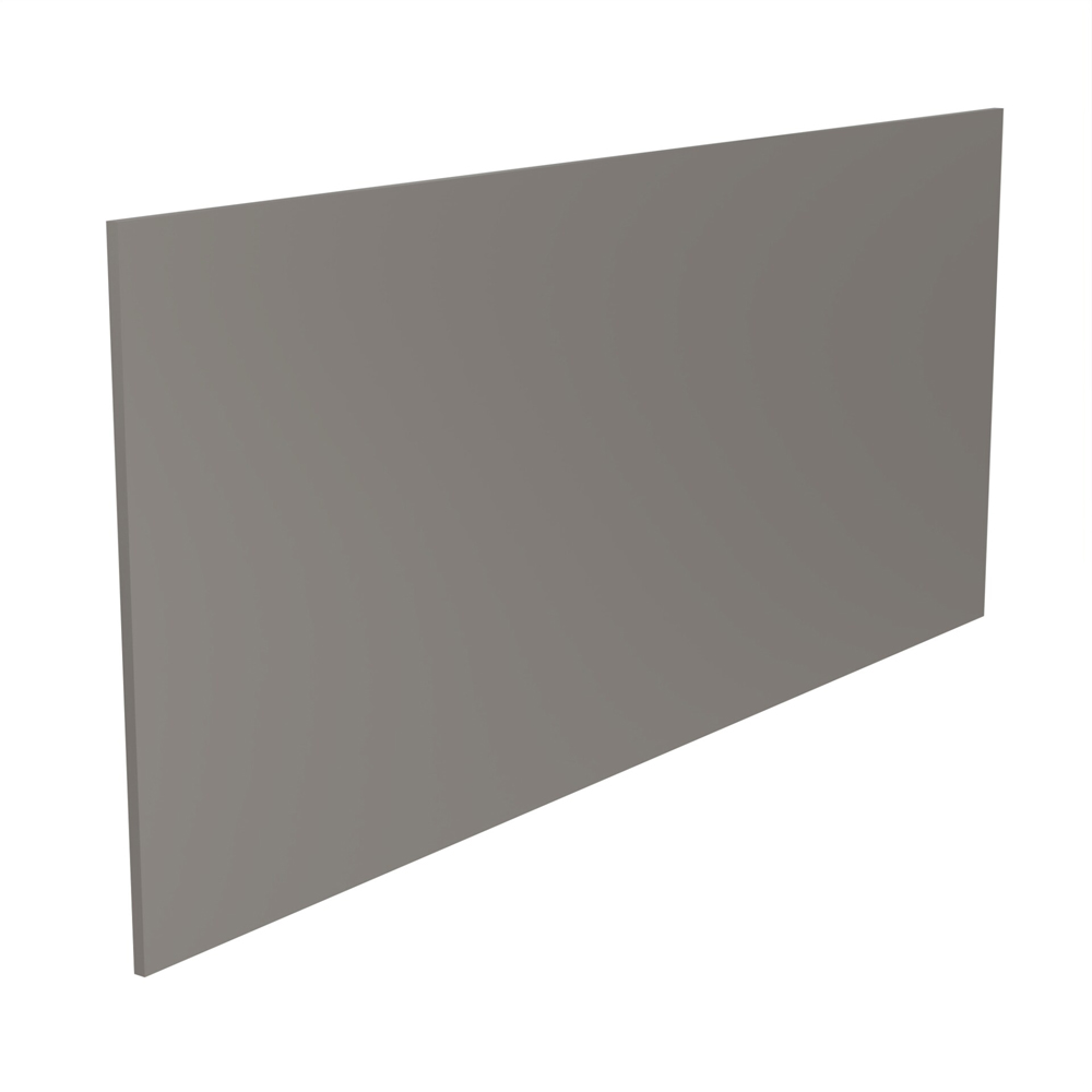 Kitchen Kit Shaker Matt Dust Grey Breakfast Bar Back Panel 900mm Image 1