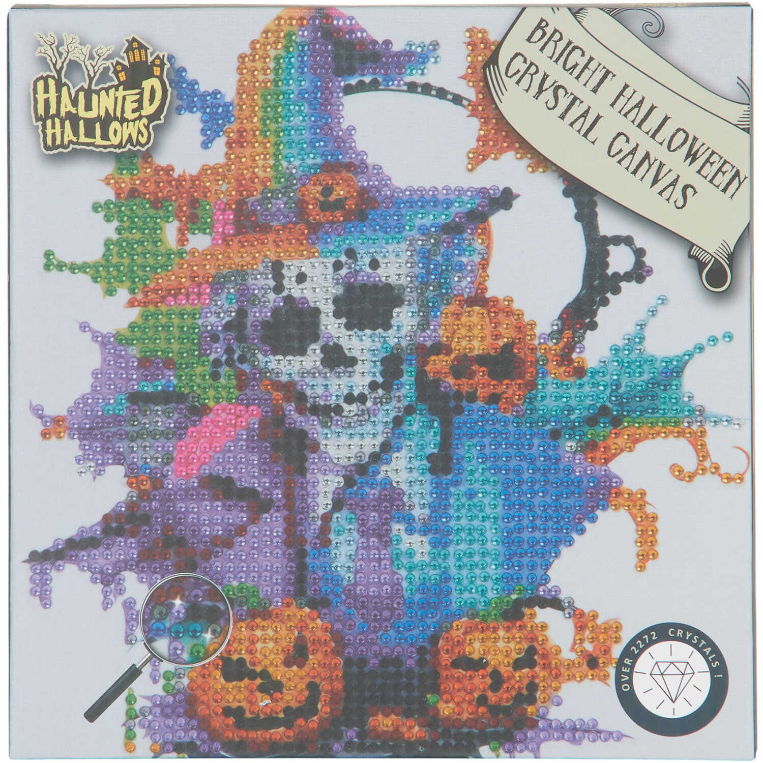 Bright Halloween Crystal Canvas Image 1