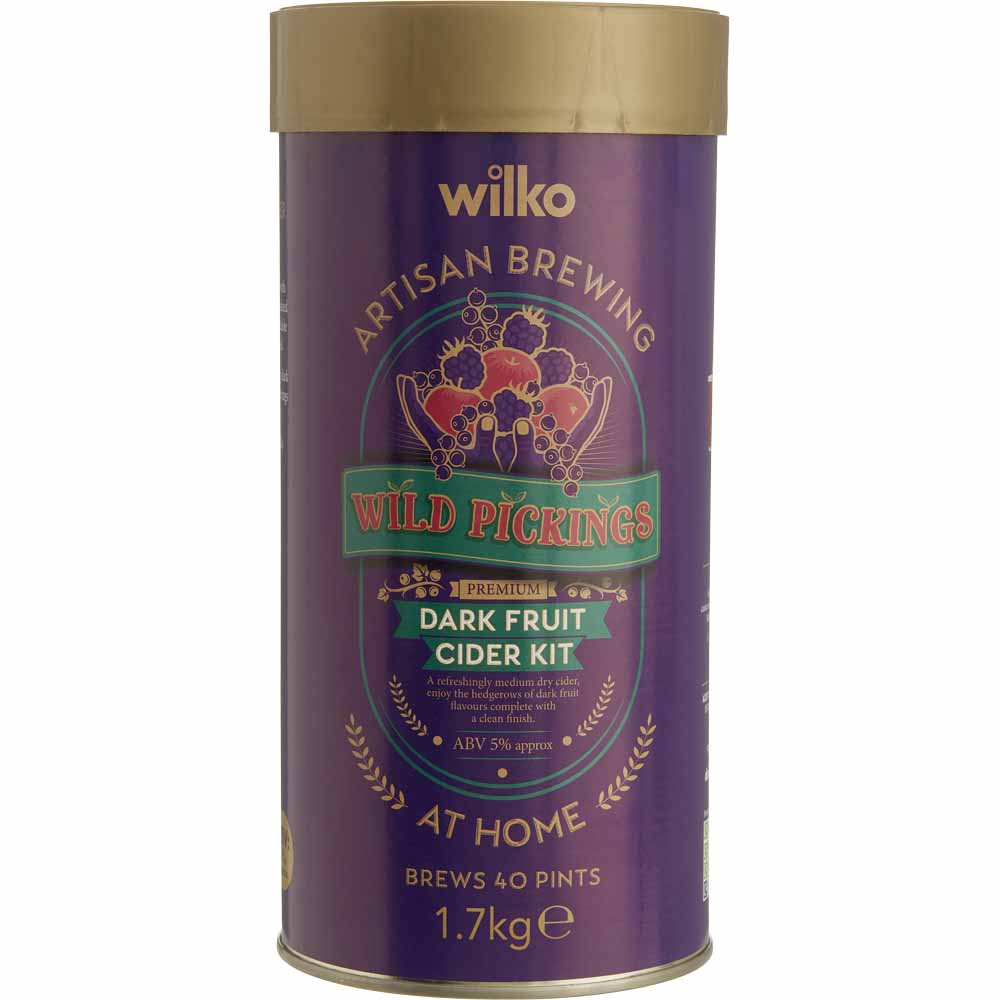Wilko Wild Pickings Cider 1.7kg Kit Image