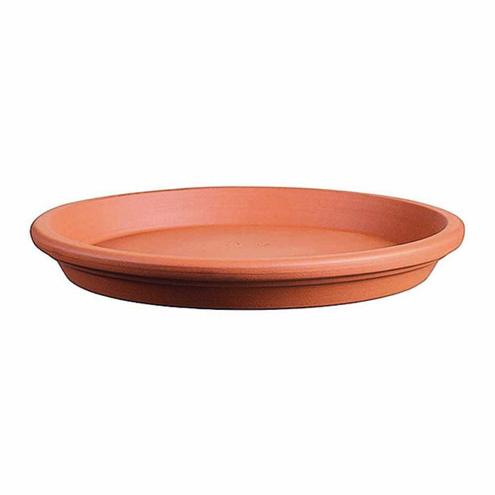 Wilko Terracotta Clay Plant Pot Saucer 19cm Image