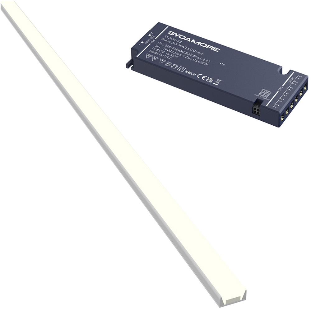 Sorrelis Vera Warm White 4.5mm Wide Smooth Line 5m Image 1