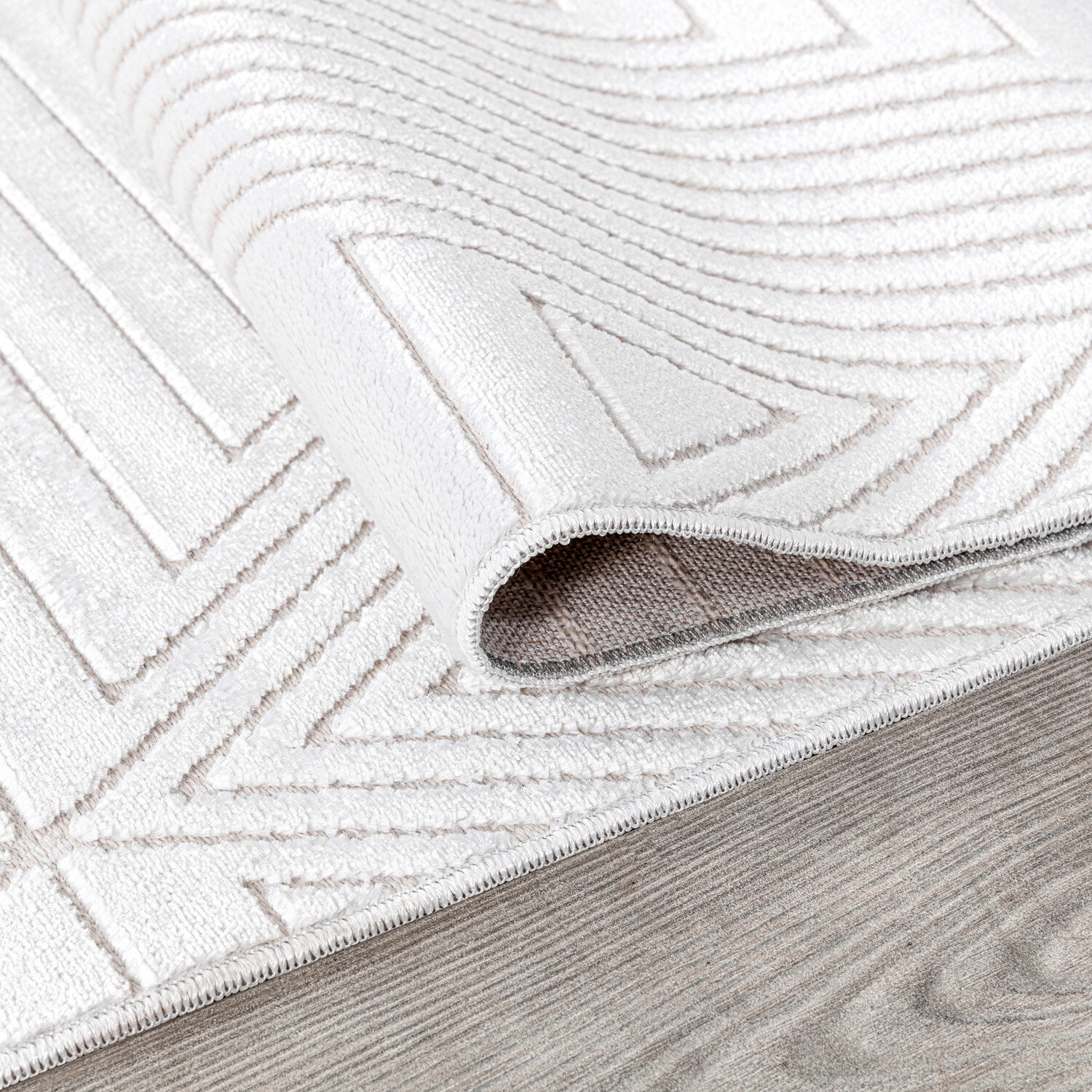Atelier Geo Rug  - Cream / 120cm Image 2