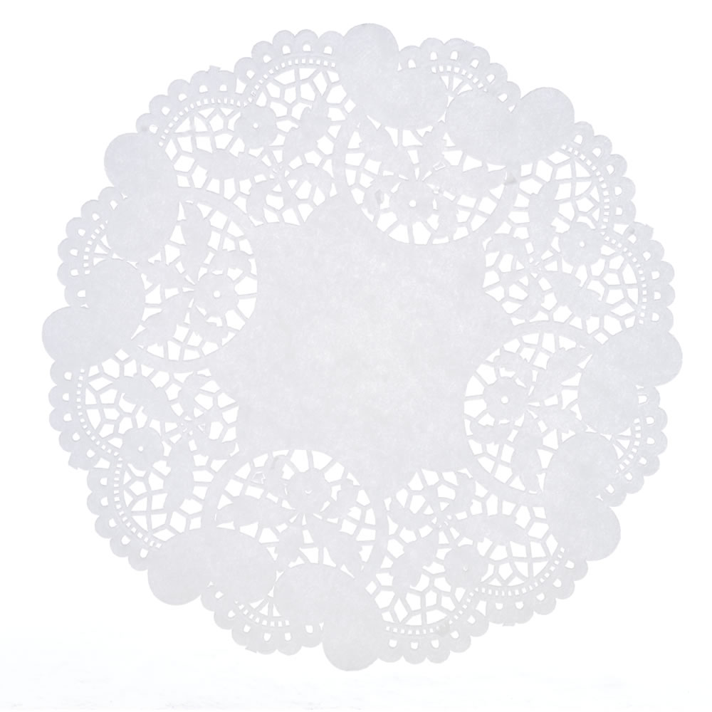 Wilko Doilies White Assorted Sizes 20 Pack Image