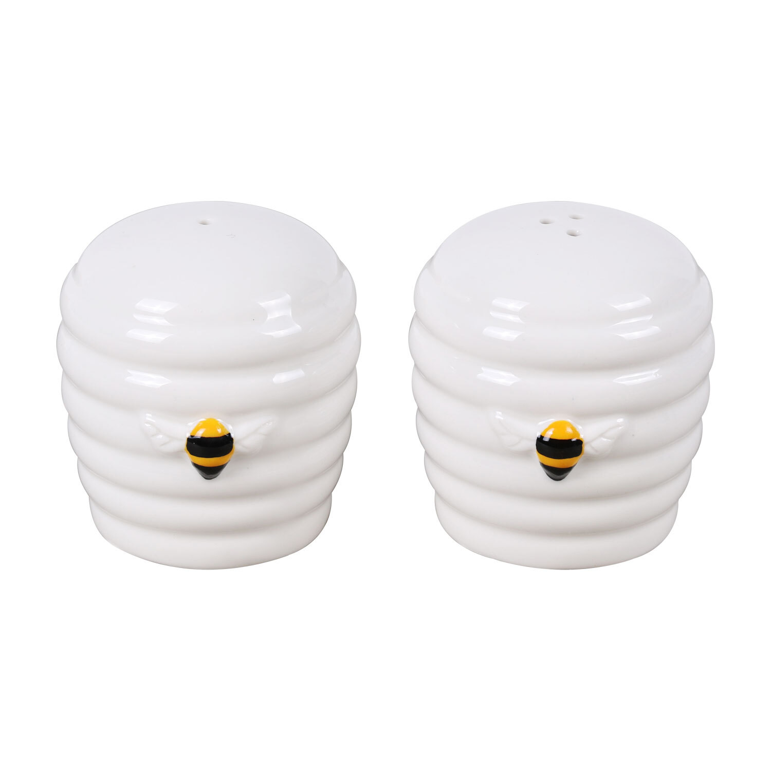 Honeycomb Salt and Pepper Shaker Set Image