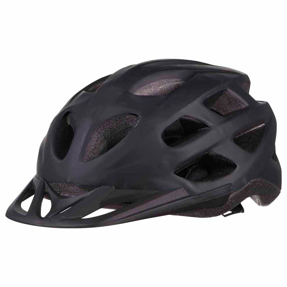 Wilko Adult 58-62cm Matt Black Cycle Helmet Image 4