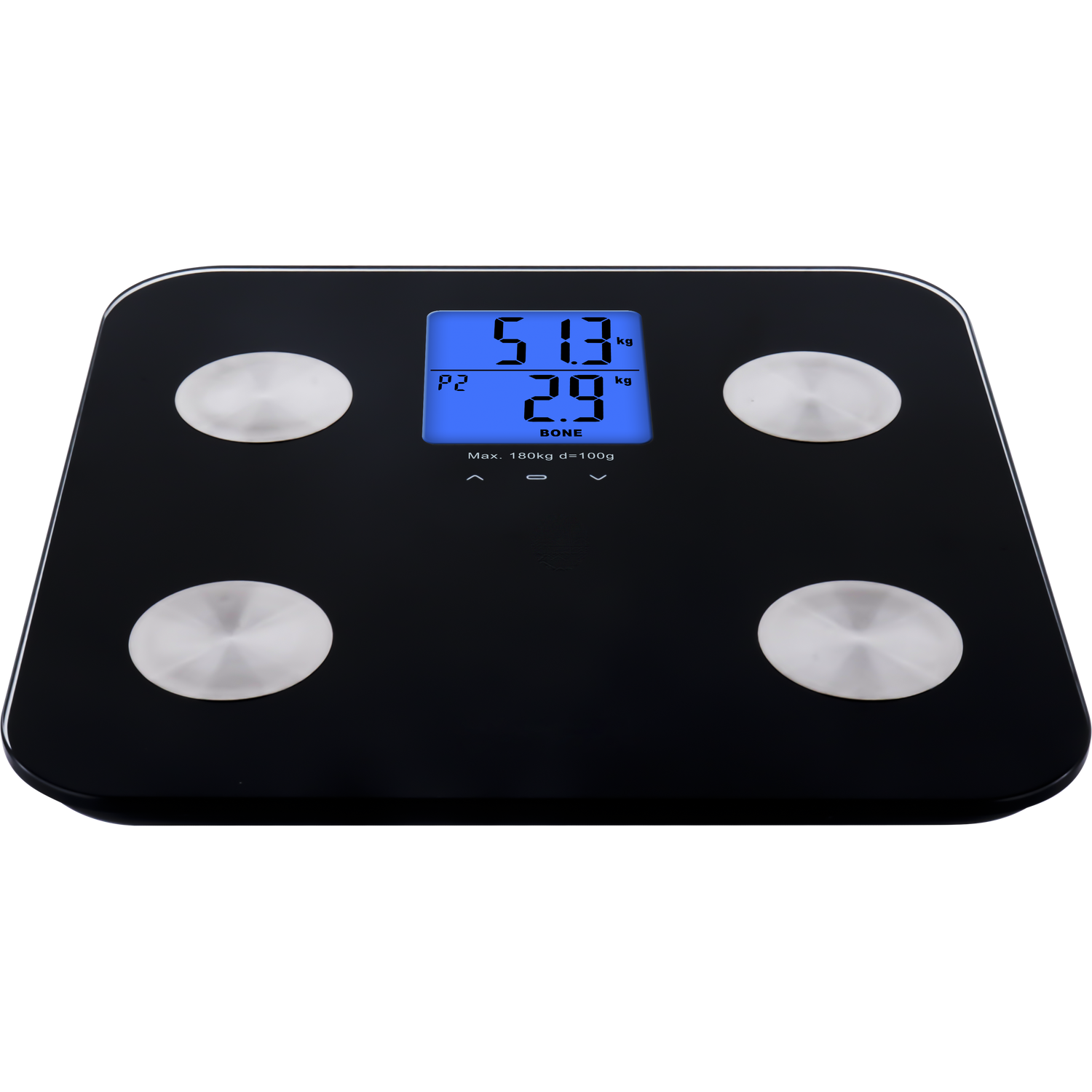 Electronic Body Fat Scale 7 in 1 - Black Image 2