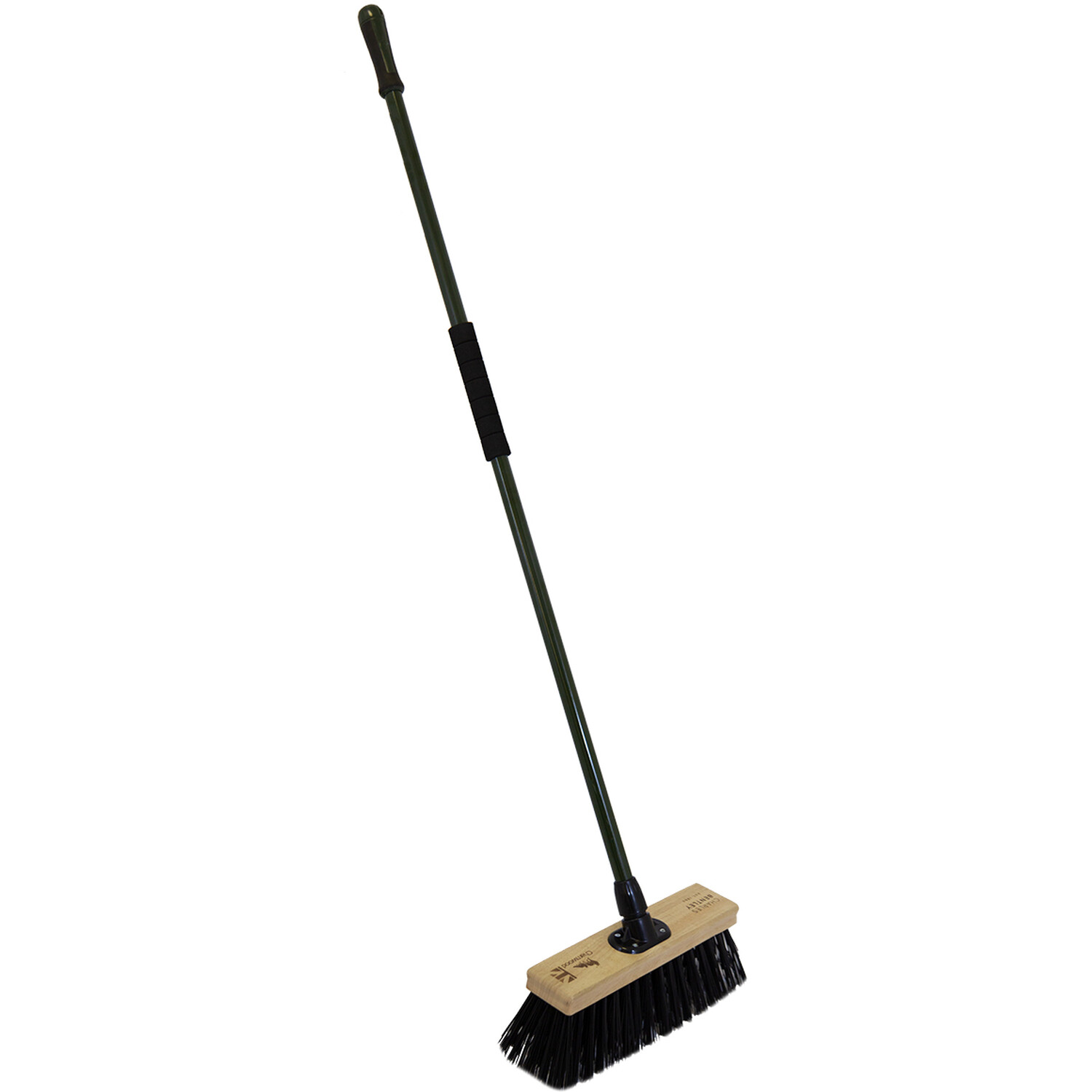 Charnwood PVC Yard Broom with Handle 1.5m Wilko