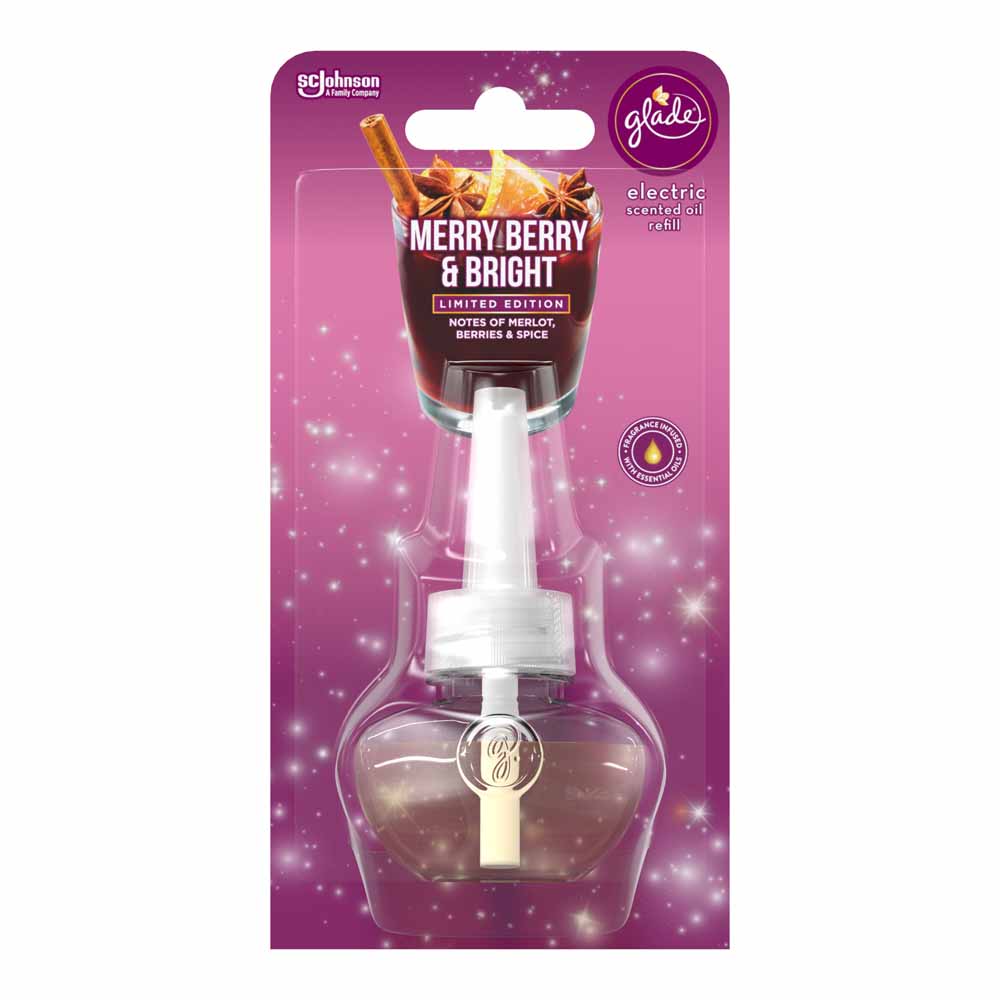 Glade Electric Refill Merry Berry and Bright Air Freshener 20ml Image 2