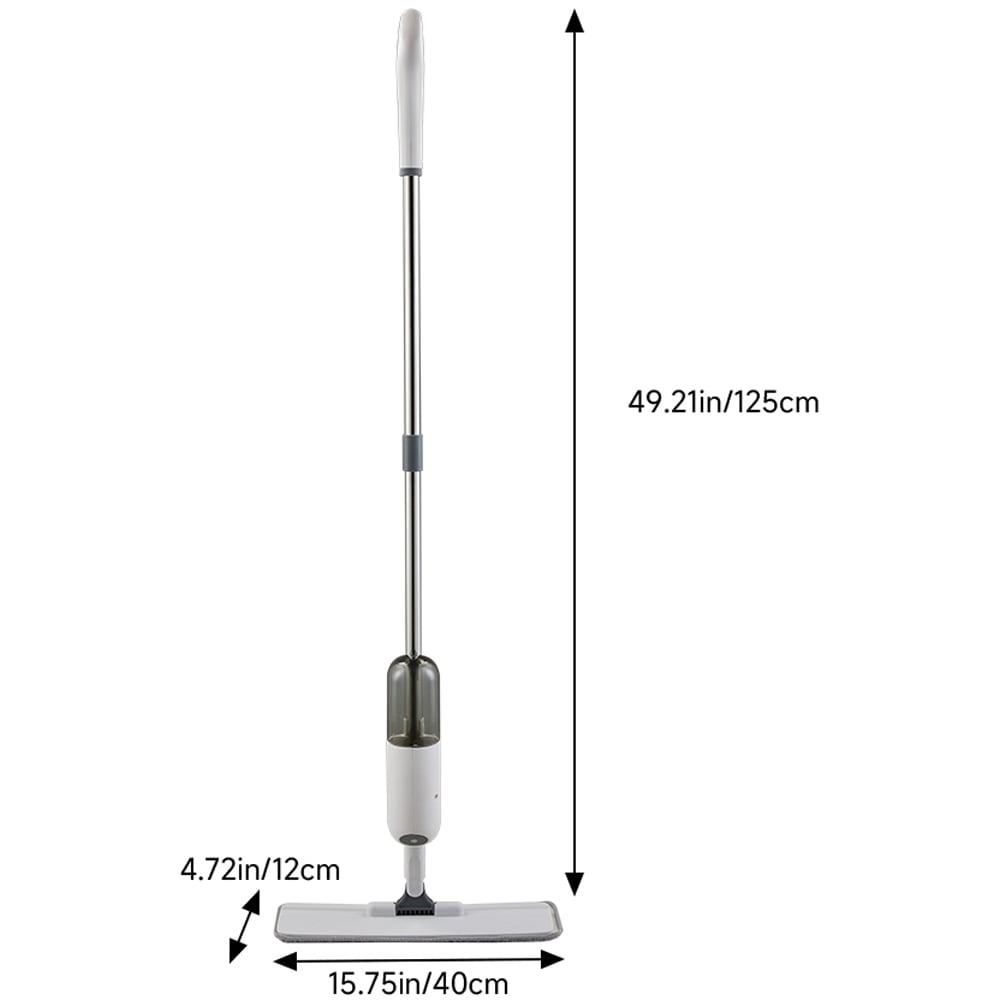 Living and Home Width Multifunction Spray Mop with Handle 40cm Image 8