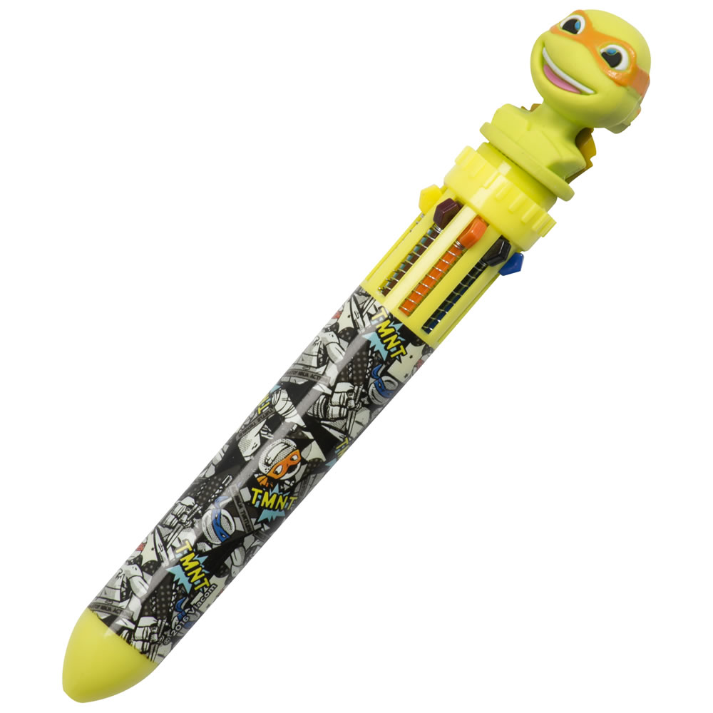 Nickelodeon Teenage Mutant Ninja Turtles 10 Colour Pen Image 1