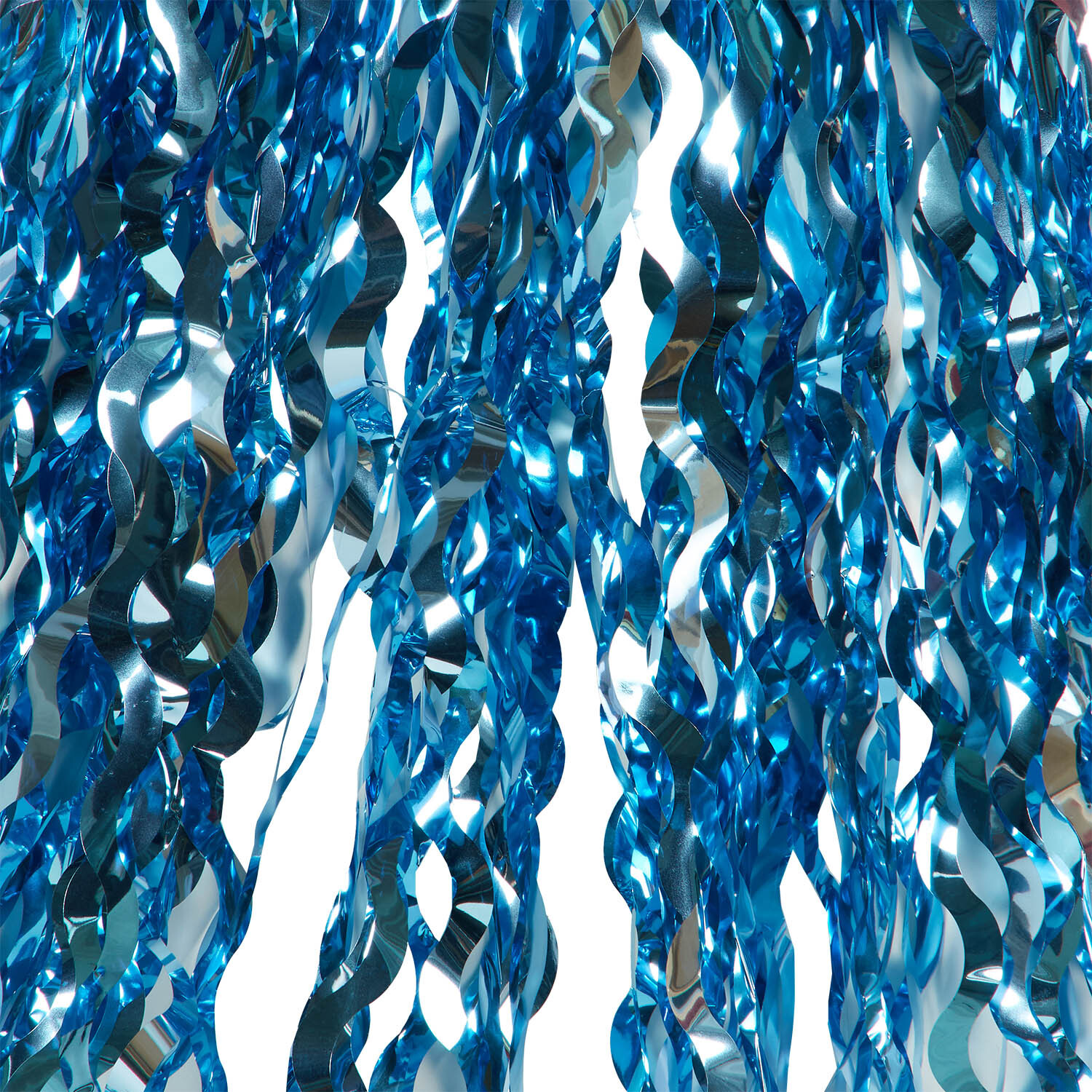 Mermaid Party Wavy Door Curtain - Blue or Purple Image 4