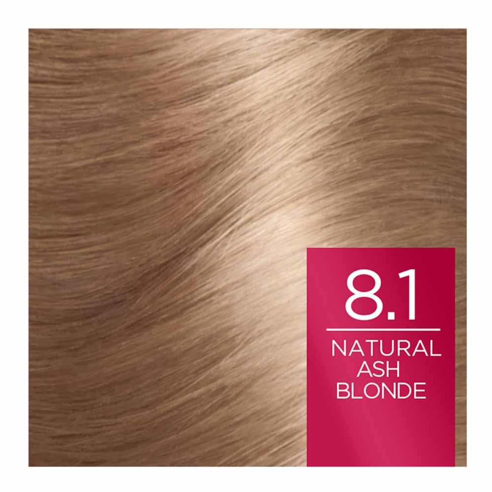 L'Oreal Paris Excellence Creme 8.1 Natural Ash Blonde Permanent Hair Dye Image 5