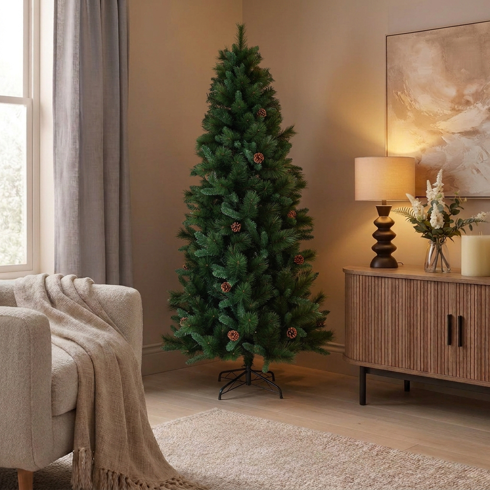 7ft Frasier Fir Christmas Tree Green Image 2