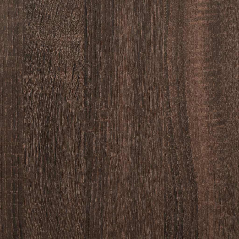 vidaXL 2 Drawer 3 Shelf Brown Oak Highboard Image 8