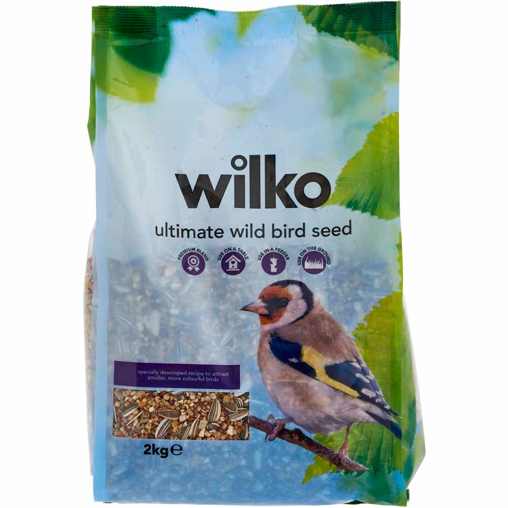 Wilko Ultimate Blend Wild Bird Seed Case of 6 x 2kg Image 2