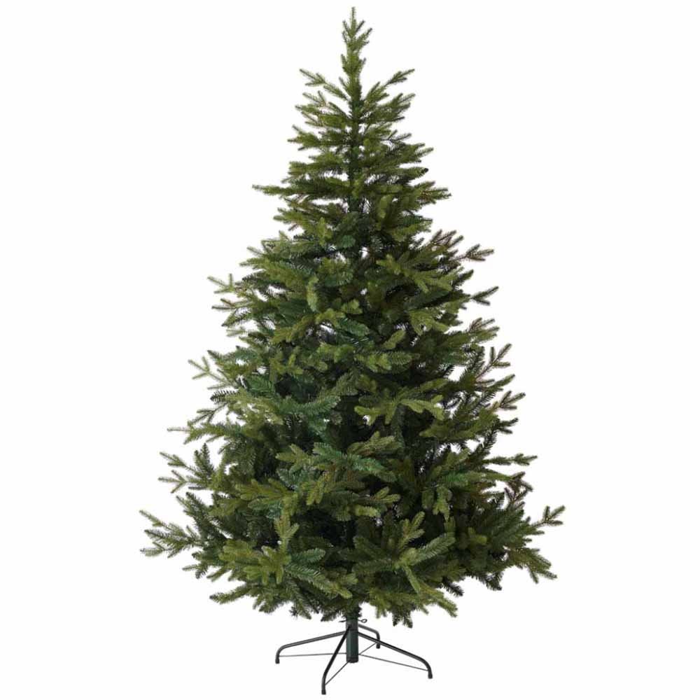 Wilko Drop Hinge Christmas Tree 7ft Image 1