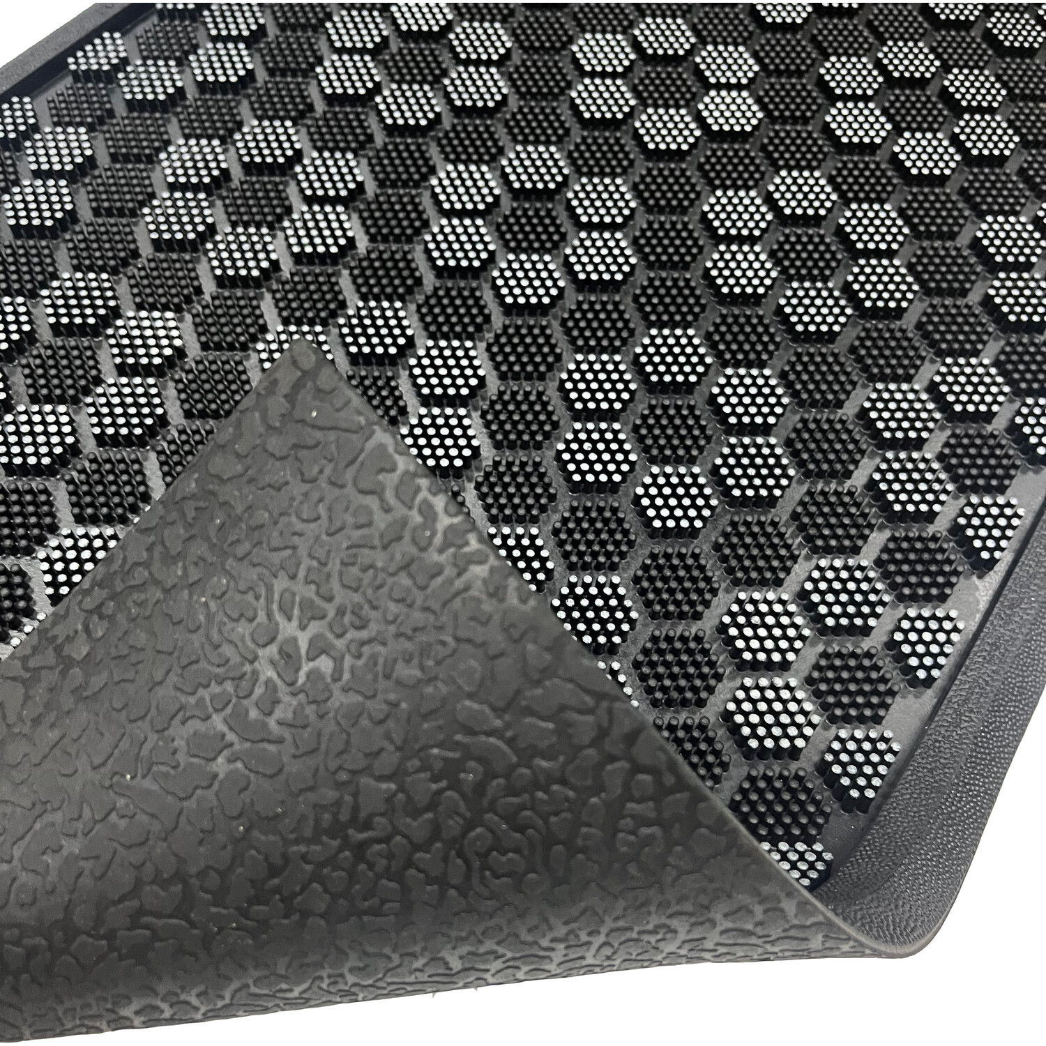 My Home Rubber Pin Door Mat Black Image 3