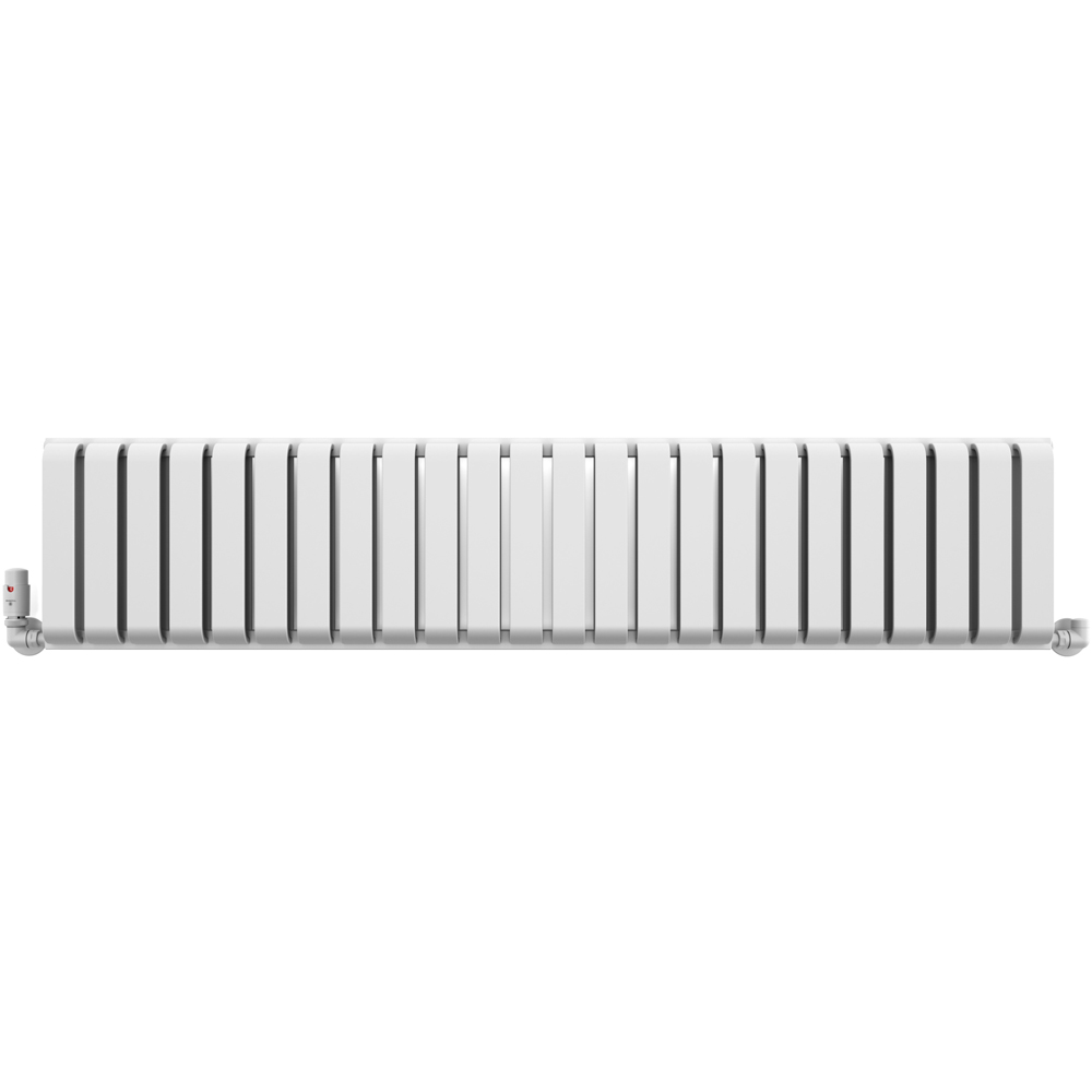 Terma Warp Room 3317 BTU Matt White Radiator 330 x 1565mm Image 1