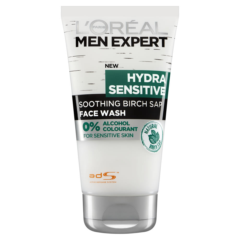 L'Oreal Men Expert Hydra Sensitive Face Wash 150ml Image