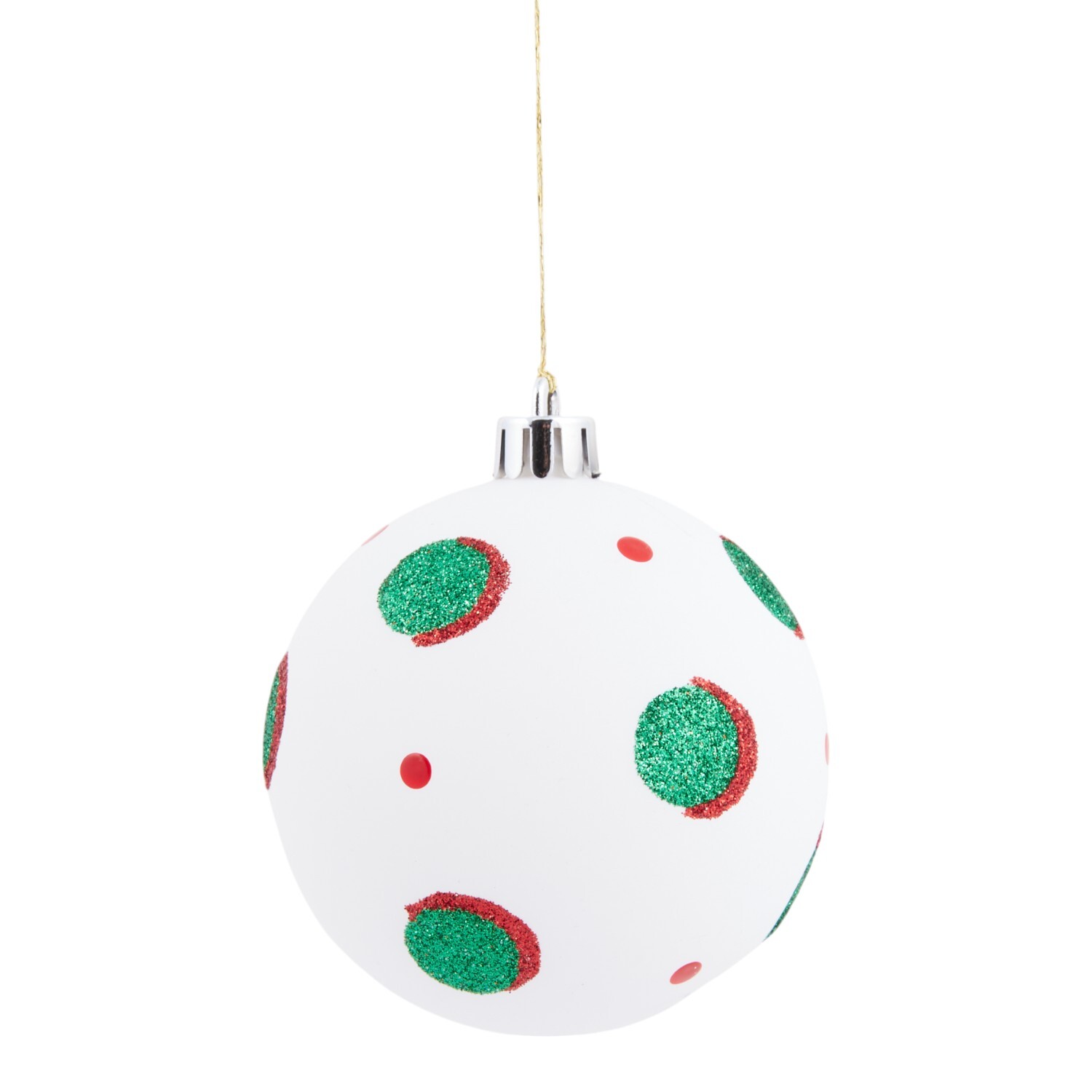 Pack of 16 Elf Candy Cane Baubles Green Image 8