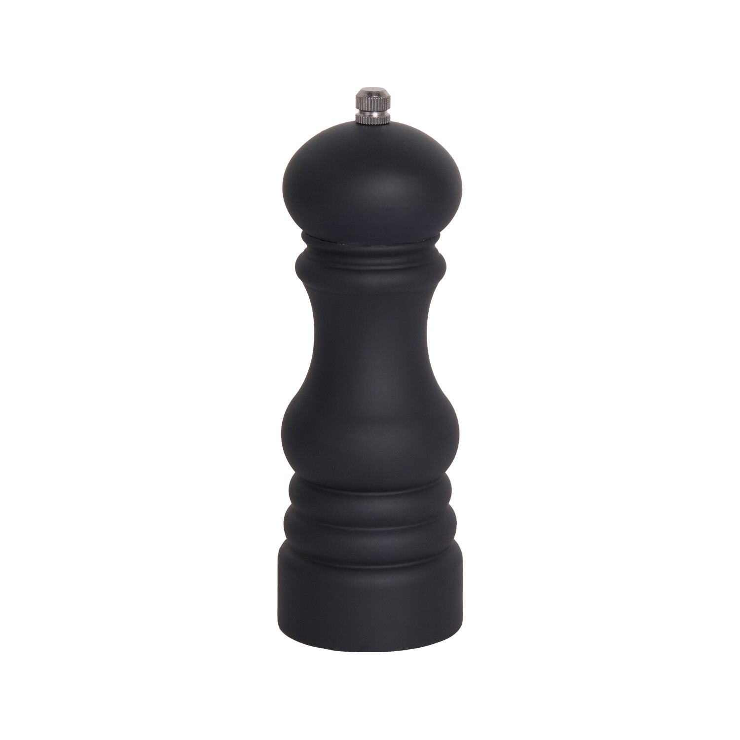 Wooden Salt and Pepper Mill Set Black Image 3
