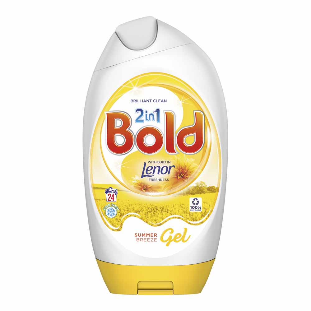 Bold 2 in1 Gel Summer Breeze 24 Washes Image 2