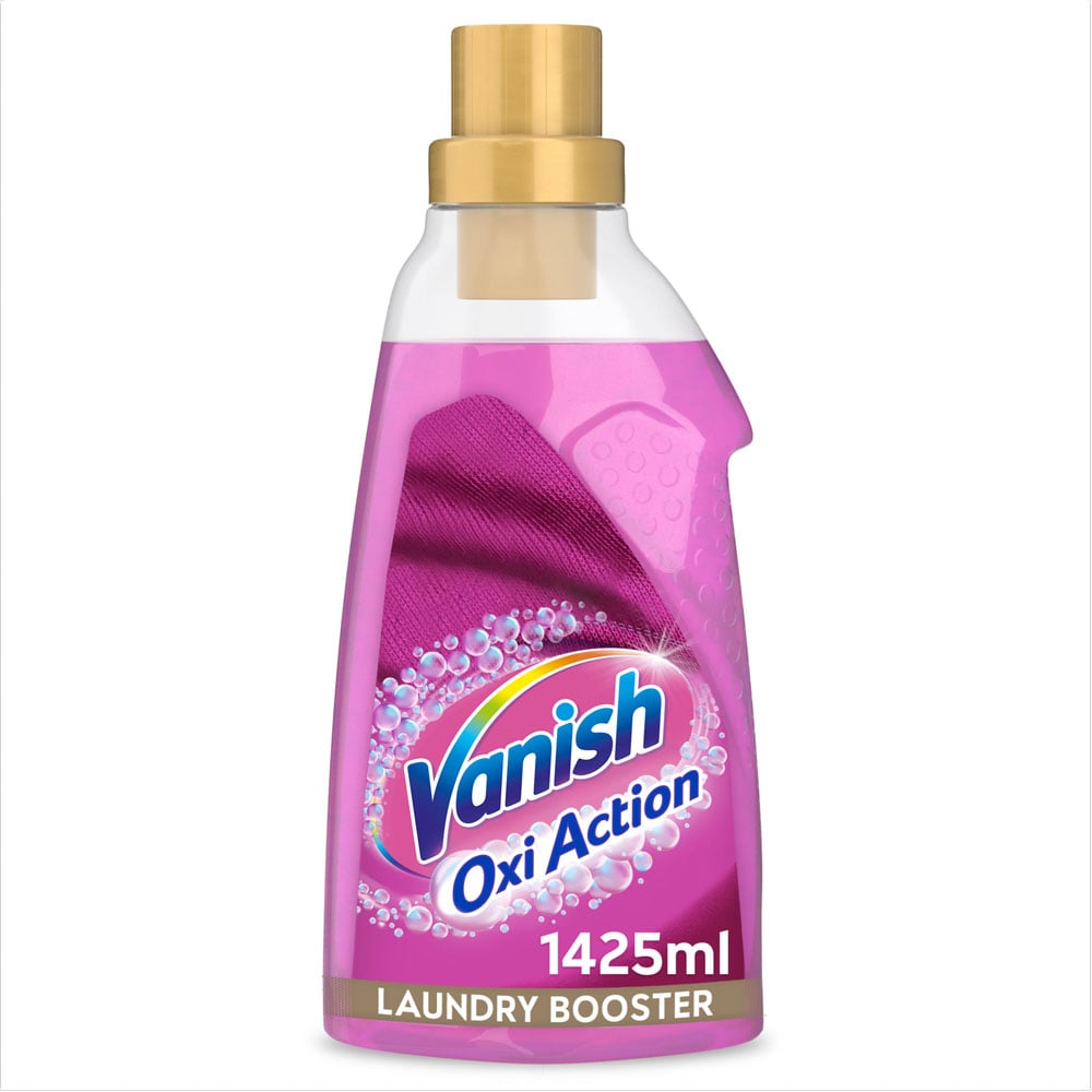 Vanish Pink Oxi-Action Laundry Booster Case of 5 x 1425ml Image 2