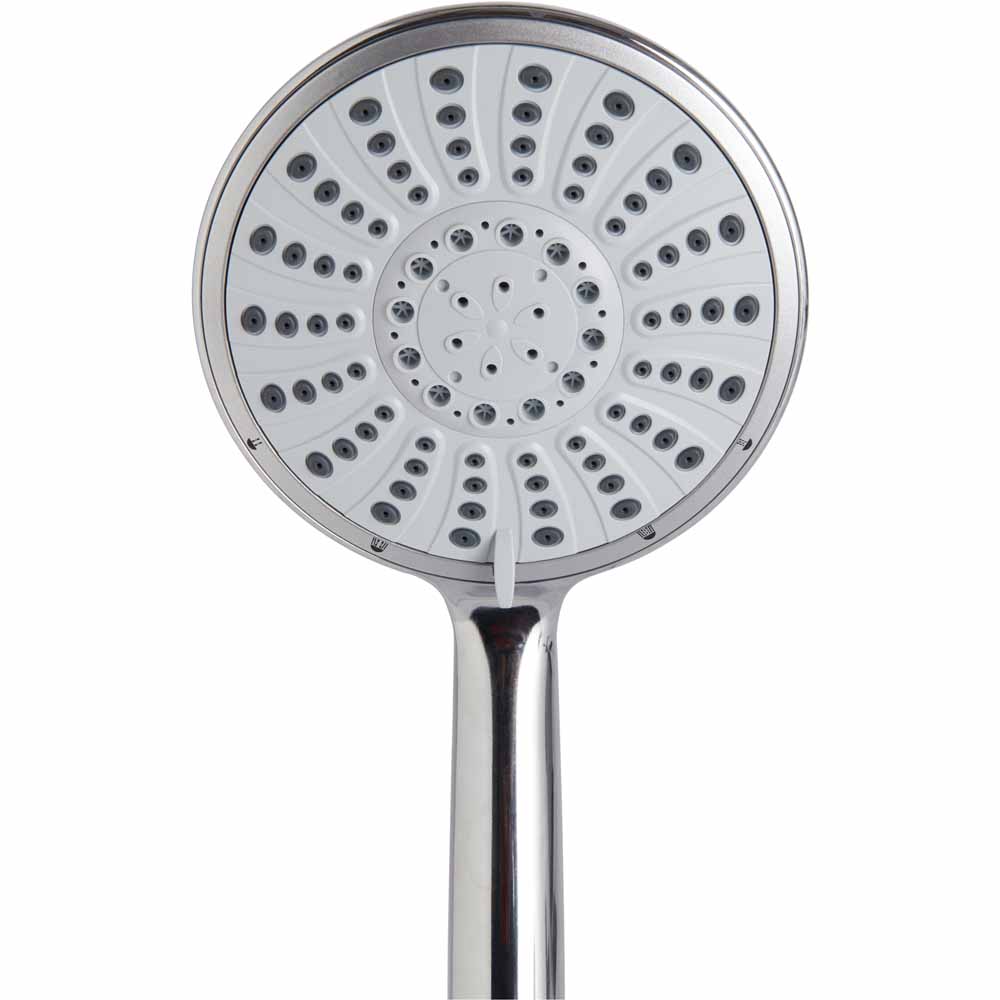 Wilko Chrome 5 Function Shower Head Wilko