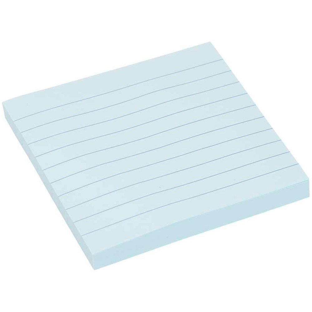 Wilko Blue Sticky Notes Image