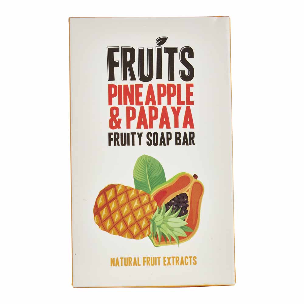 Fruit Soap Bar Pineapple 200g Wilko