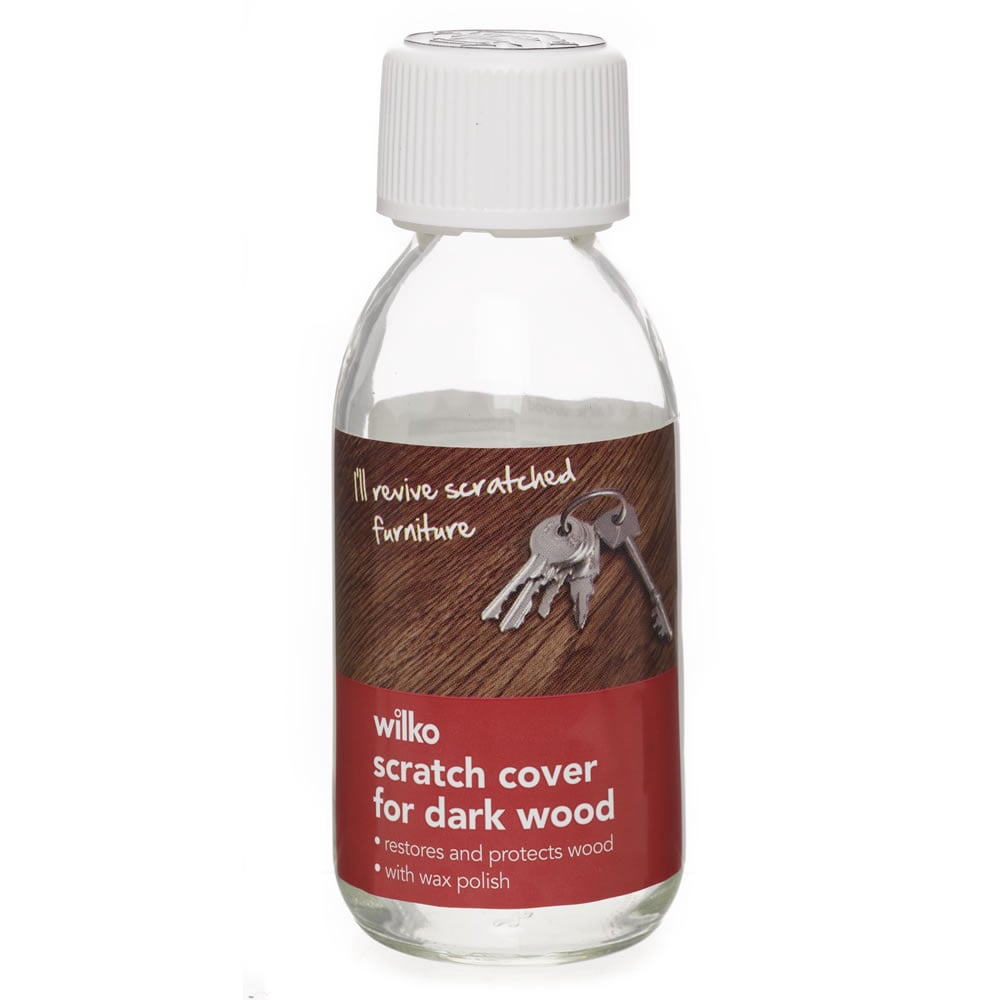 Wilko Scratch Cover for Dark Wood 125ml Image