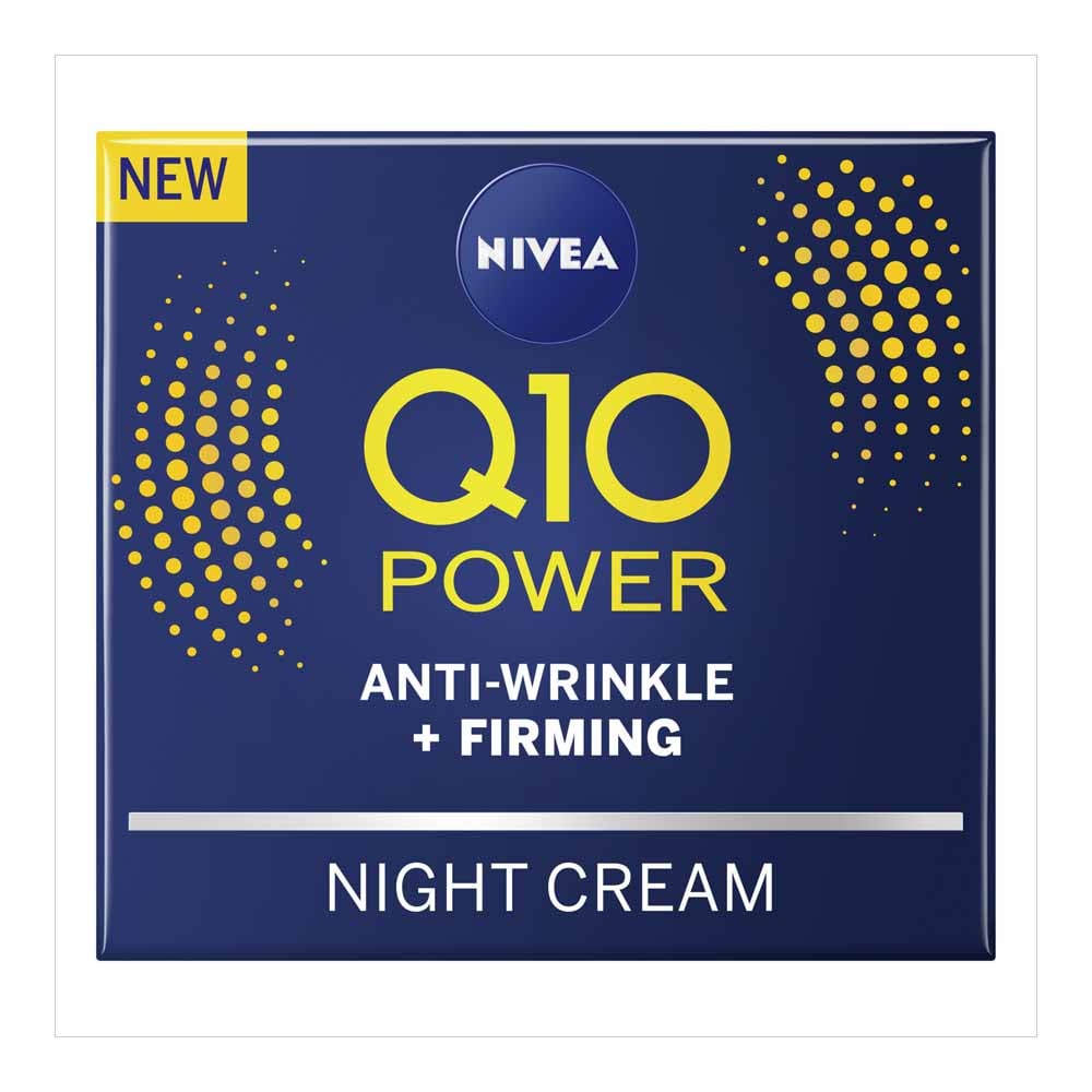 Nivea Q10 Anti-Wrinkle Power Night Cream and Night Serum Bundle Image 3