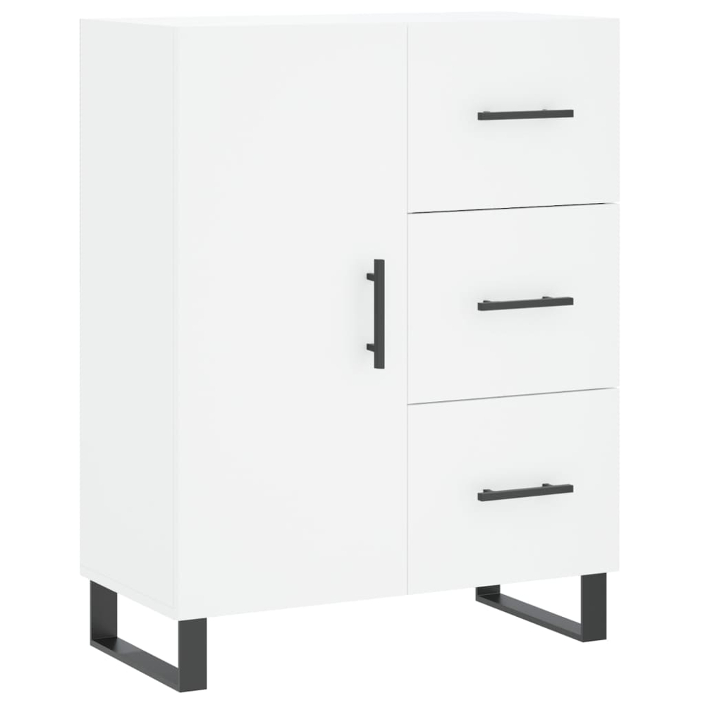vidaXL 3 Door 3 Drawer White Highboard Image 7