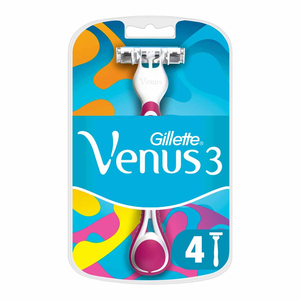 Venus Simply Disposable Razors x4 Image 1