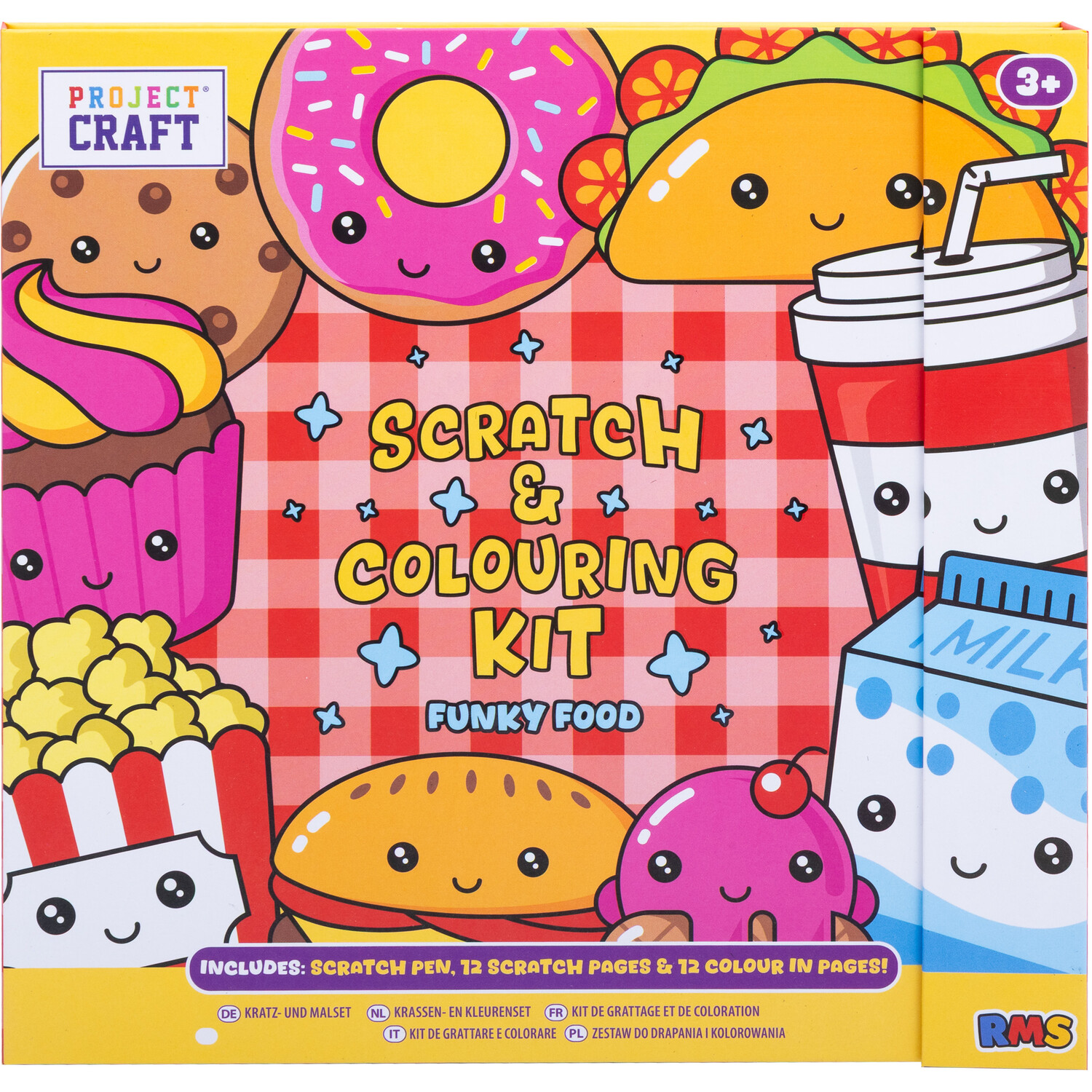 Kawaii Scratch and Colouring Set Image 4