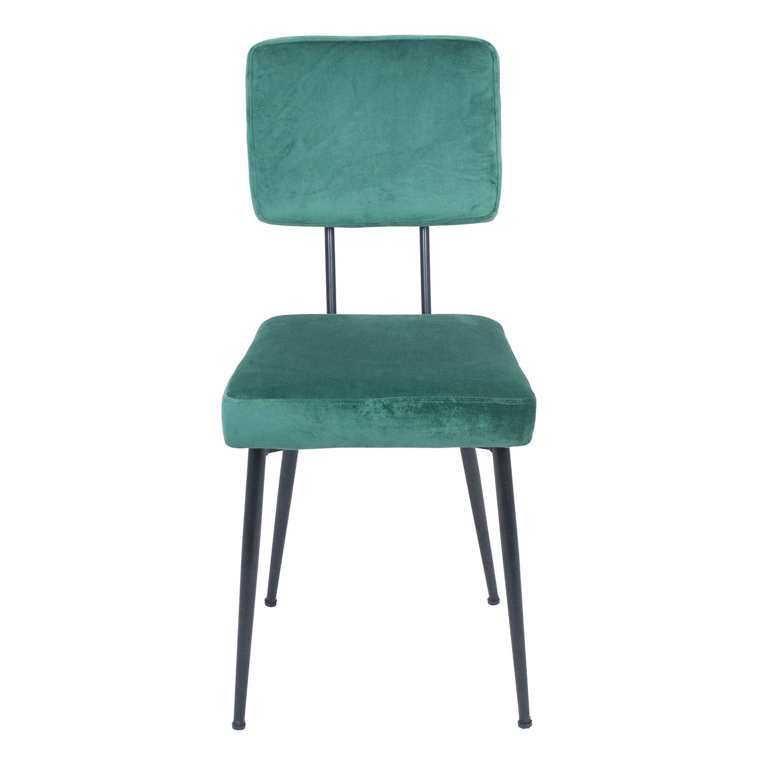 Brooklyn Set of 2 Emerald Dining Chair Image 2
