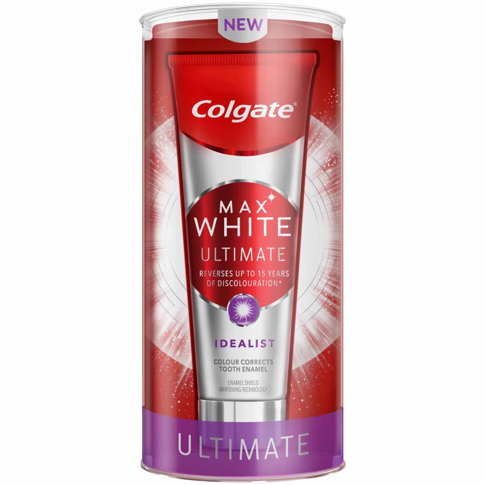 Colgate Max White Ultimate Ideallist Whitening Toothpaste 75ml Image 2
