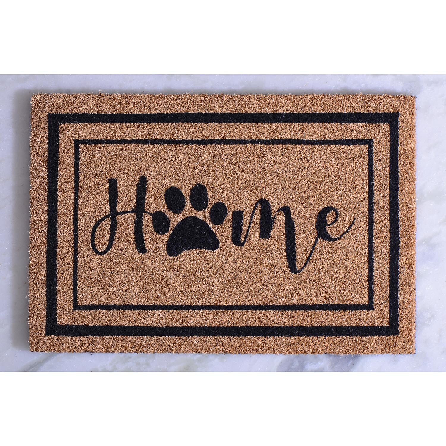 PVC Backed Please Wipe Your Paws Doormat 60 x 40cm Image 3